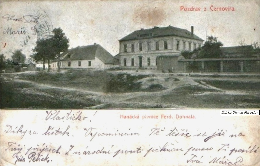 Černovír, r. 1904